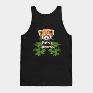 Red Panda Dreams Tank Top